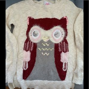 Justice sweater size 10